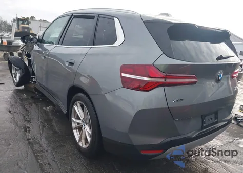 2025 BMW X3 30 xDrive z USA, uszkodzony, nr VIN 5UX53GP09S9Z27829